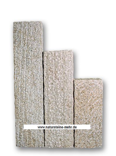 Palisaden Granit Rustica SOL 8x20x150cm