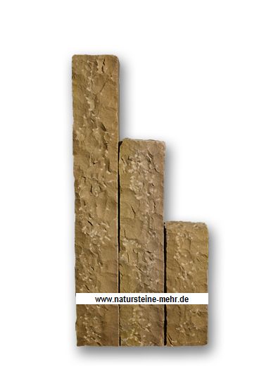 Palisade Sandstein Mandra 12x12x75cm