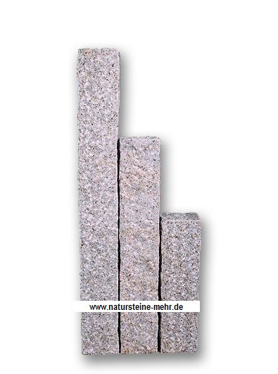 Palisaden Granit Rustica SOL 12x12x75cm