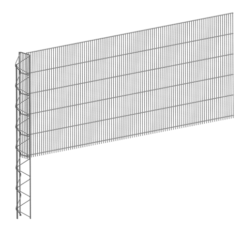 Pergone® 3ks B254xH123x16cm Erweiterung.verzinkt
