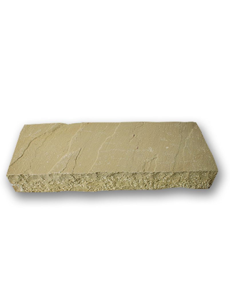 Blockstufe Sandstein Mandra 120x35x15cm