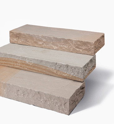 Blockstufe Sandstein Bolero 100x35x15cm
