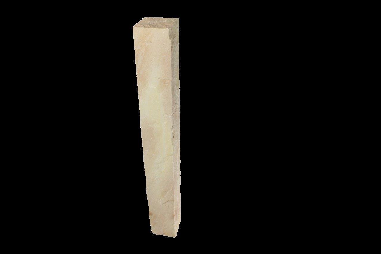 Palisaden Sandstein Lemon 12x12x125cm