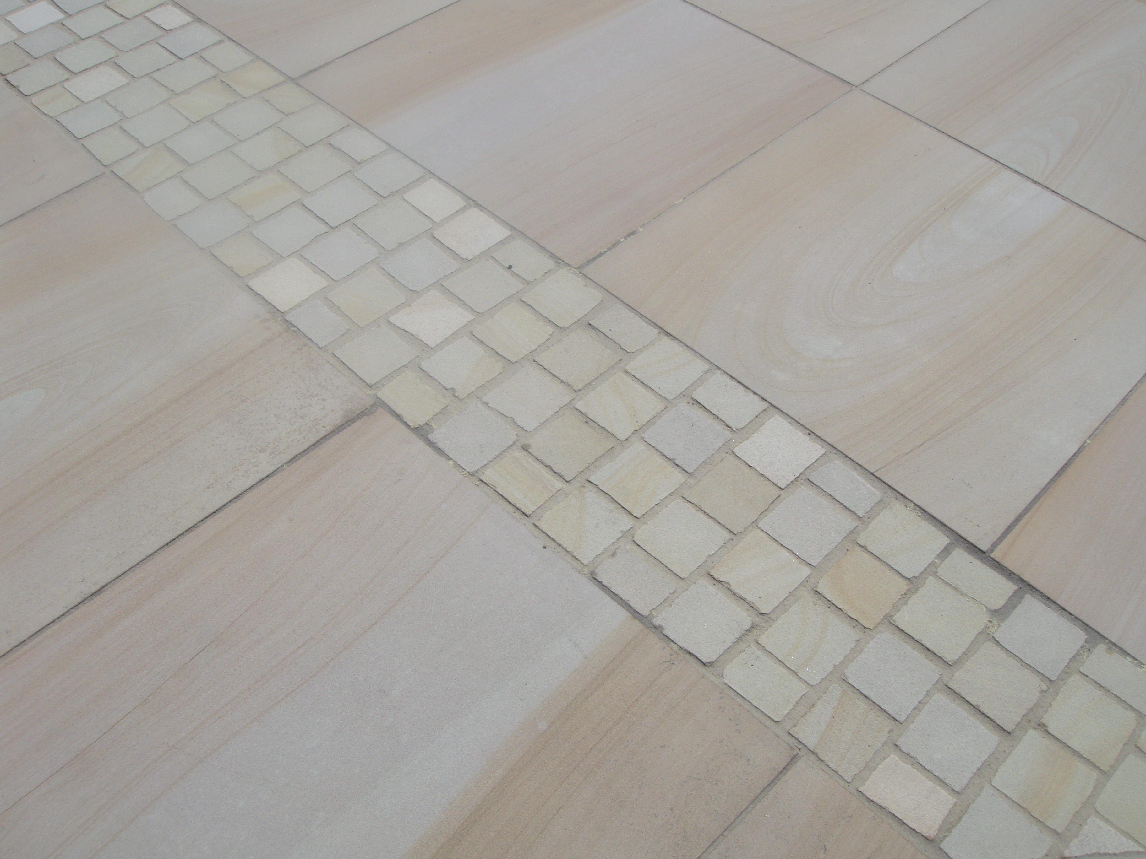 Sandstein Sahara Beige 60x40x3cm veredelt