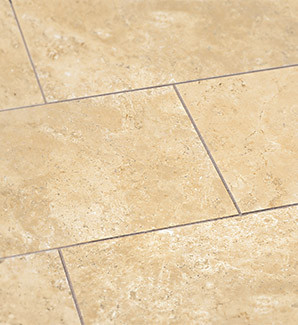 Emperor® Maxima Classic Vanilla 80x40x3 cm – Authentischer Travertin-Look für stilvolle Außenflächen