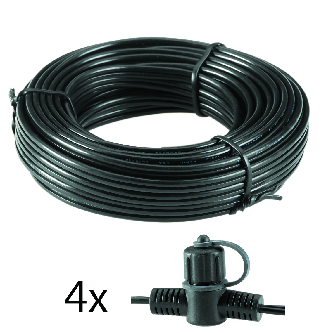 Hauptkabel 10 m SPT-1 mit 4 Anschlüssen
